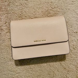 Michael Kors pale pink crossbody.